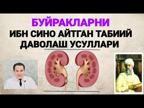 Видео: БУЙРАКЛАРНИ ТОЗАЛАШГА ТАБИИЙ ВА ТИББИЙ УСУЛЛАР