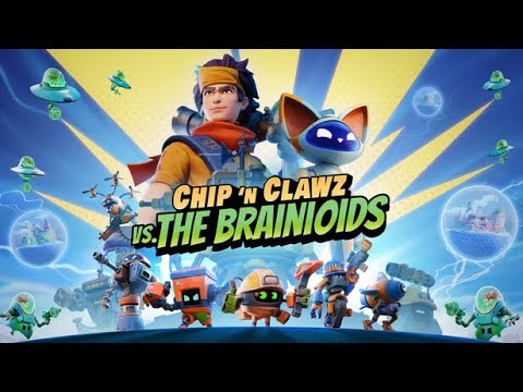 Видео: Я ПОВЕЛ АРМИЮ ПРОТИВ ПРИШЕЛЬЦЕВ В НОВЫЙ СТРАТЕГИИ - Chip ‘n Clawz vs. The Brainioids - Первый взгляд