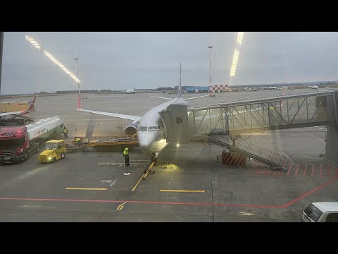 Видео: Boeing 737-800 | а/к Smartavia | Рейс Санкт-Петербург Пулково- Казань
