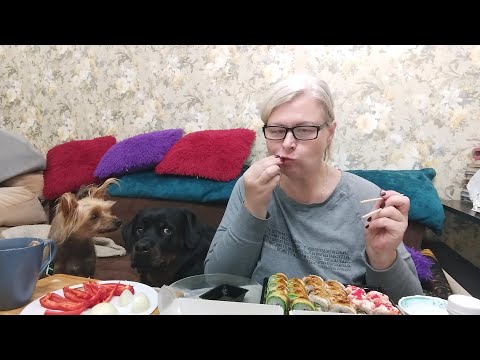 Видео: Ночной жор МУКБАНГ Буся Кнопа истерика 