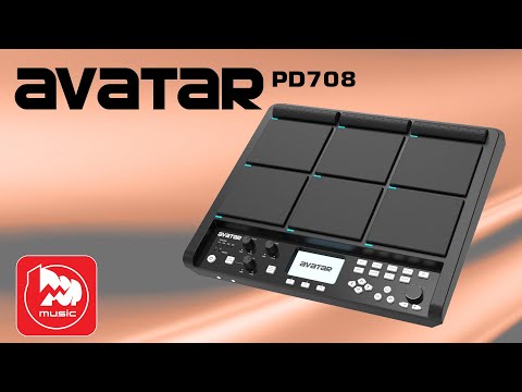 Видео: Электронный перкуссионный пэд Avatar PD708 || Аналог Roland SPD-SX