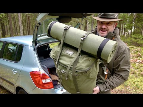 Видео: LK50 Vintage Swedish Army Rucksack(шведский армейский рюкзак)