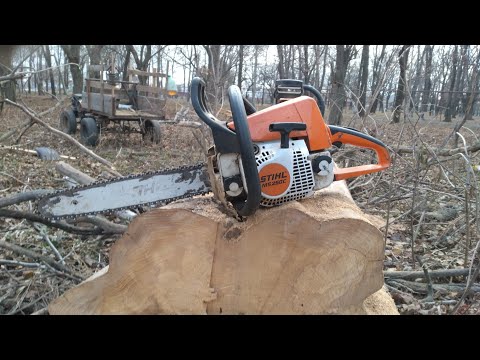 Видео: Stihl ms250 CBE для чего она нужна . штиль мс250 -любимая игрушка американских фермеров