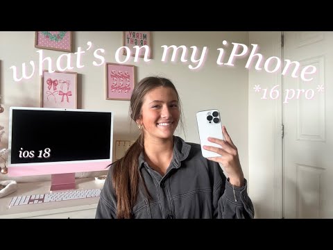 Видео: РАСПАКОВКА IPHONE 16 PRO *функции + настройка*