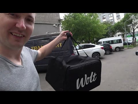 Видео: РАБОТА НА ДОСТАВКЕ еды в Польше. Антикризисная работа №1