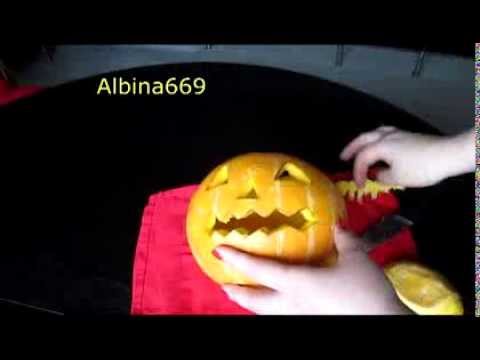 Видео: Halloween. Как Вырезать Тыкву на Хэллоуин. Лучший способ.