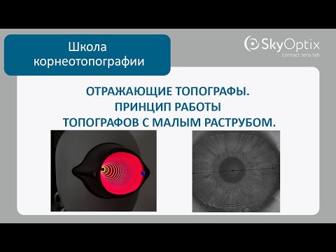 Видео: Школа корнеотопографии: Отражающие топографы, принцип работы топографов с малым раструбом.