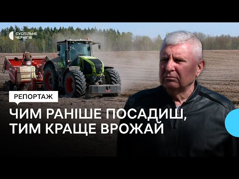 Видео: Чим раніше, тим кращий врожай: фермер розповів про особливості посадки картоплі на Чернігівщині
