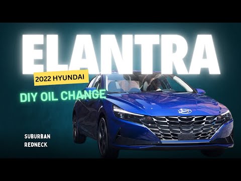 Видео: Как заменить масло в Hyundai Elantra 2.0L 2022 (с фильтром-картриджем)