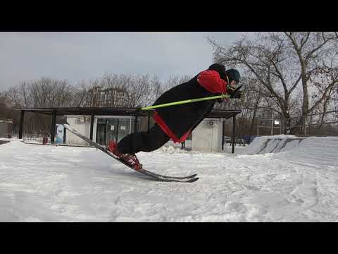 Видео: Как делать ollie и nollie на лыжах