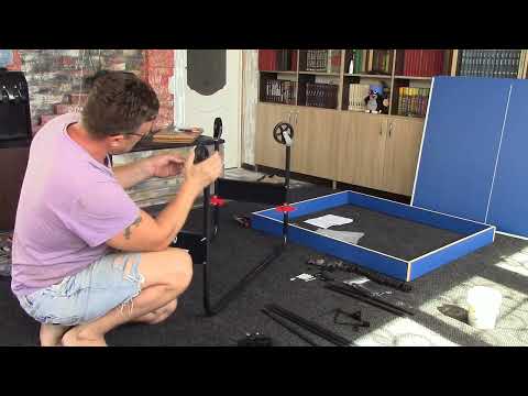 Видео: Лучший теннисный стол Olympic optima для частного дома. Собираем и тестируем теннисный стол.