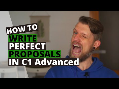 Видео: Cambridge C1 Advanced (CAE): Как написать предложение