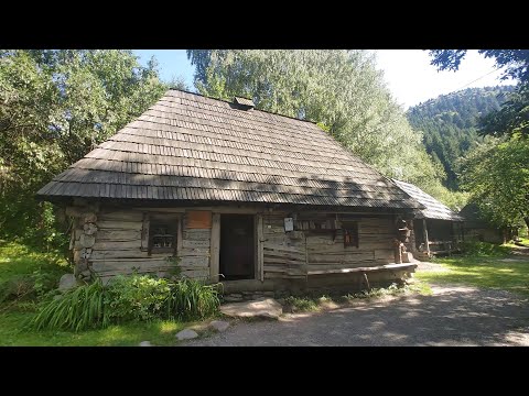 Видео: Велоподорожі Закарпаттям - Колочавське кільце. День2 Колочава - музей Старе село