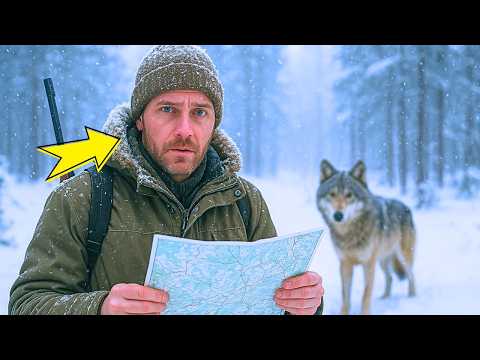 Видео: Охотник ЗАБЛУДИЛСЯ в лесу… Но не знал, что за ним СЛЕДИТ зверь, КОТОРЫЙ пришел ВЕРНУТЬ ему долг
