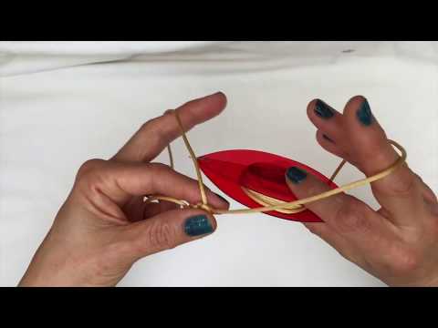 Видео: Фриволите для начинающих: перенос узла