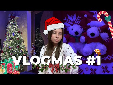 Видео: VLOGMAS 2025-2026 #1 🎅 создаю новогоднее настроение!