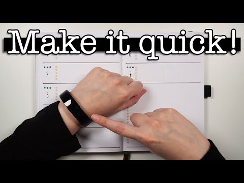 Видео: Еженедельные развороты для людей с ограниченным временем 💜 Идеи для еженедельного оформления Bull...