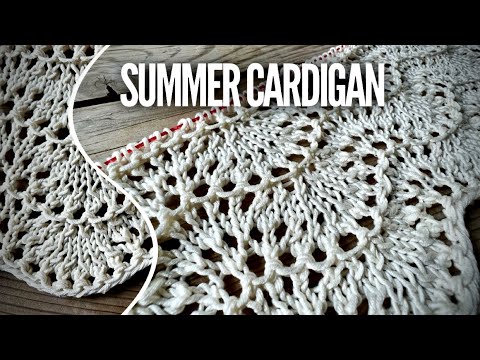 Видео: Простой красивейший УЗОР для КАРДИГАНА спицами «Incognito»!!! 👀👀Beautiful lace knitting pattern