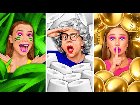 Видео: Экстремальные Прятки Челлендж | Смешные Ситуации и Неудачи от BaRaDa Challenge