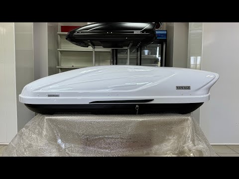 Видео: Усиленный автобокс Voyage EXTReme Light 440л 183х86х43 цвет Белый глянец ПММА - обзор