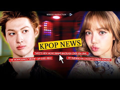 Видео: Новости K-pop: TWICE раскритиковали за связь с Лисой из BLACKPINK! Чжан Хао и Субин подверглись н...