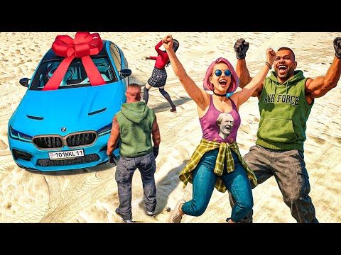 Видео: Джонни Жасминге сұмдық БМВ сыйлады 🎁 (GTA5)