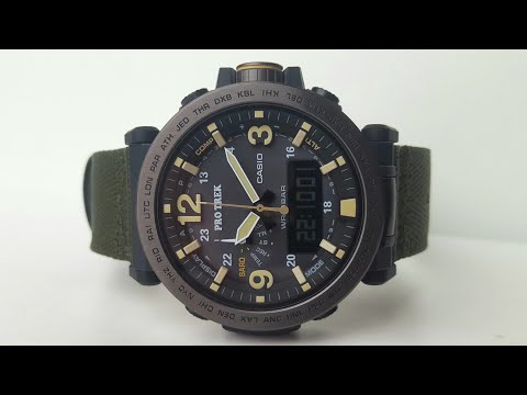 Видео: CASIO PRO TREK PRG-600YB-3E. Обзор\Review