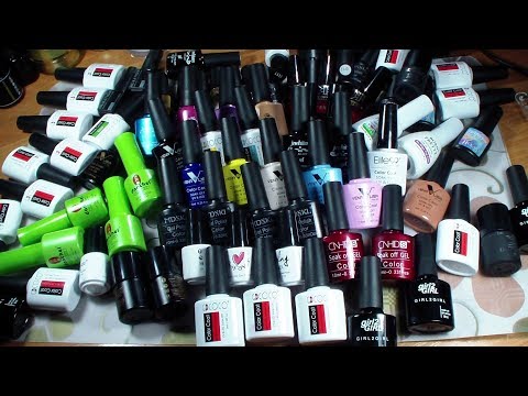 Видео: Все мои гель лаки с Aliexpress😍😍😍
