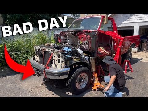 Видео: ЭТО НЕ ПОПРАВИМО: Реставрация Ford F-350 1997 года, эпизод 7