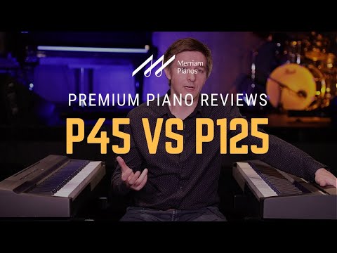 Видео: 🎹﻿Сравнение цифровых пианино Yamaha P45 и Yamaha P125 — стоит ли их покупать?🎹