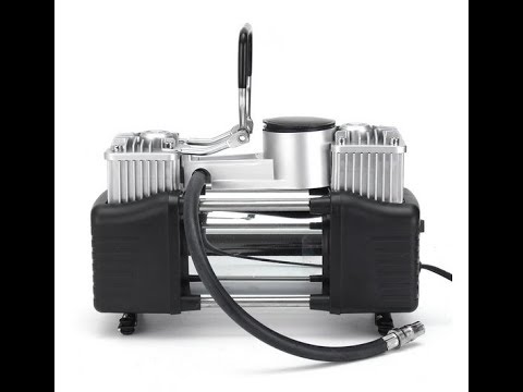 Видео: Двухцилиндровый автомобильный компрессор 628 - 4х4