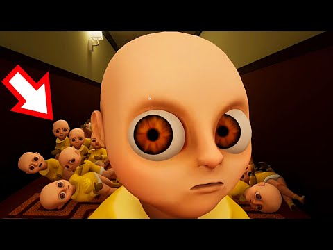 Видео: 100 ЛЫСЫХ против 1 МОНСТРА ?! ИГРА The Baby In Yellow