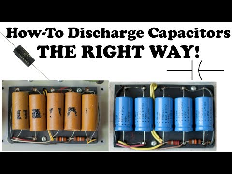 Видео: Как правильно разрядить конденсаторы | Создаём самодельный инструмент для разрядки конденсаторов