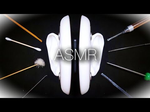 Видео: ASMR Покалывание в ушах, полная очарования с использованием одинаковых и разных инструментов★