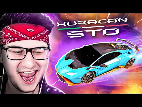Видео: ЛАМБОРДЖИНИ В РОКЕТ ЛИГЕ! LAMBORGHINI HURACAN STO В ROCKET LEAGUE