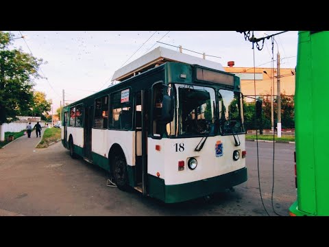 Видео: 🔥Подольский троллейбус №18! мост Raba-318! ЗиУ-682 КР Иваново! маршрут №3 от "Стройиндустрии"