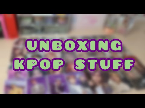 Видео: 🍃БОЛЬШАЯ распаковочка всякого k-pop стаффа (itzy и stray kids)🍃