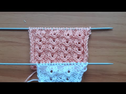 Видео: Узор спицами ,,восьмёрочка,,