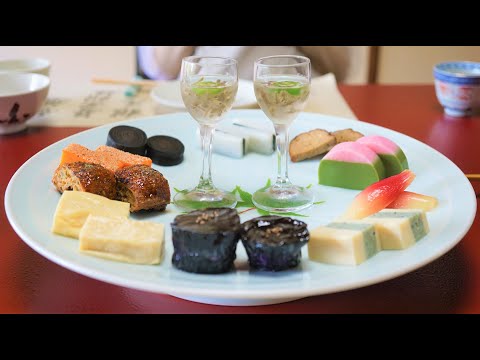 Видео: Великолепный и красивый, буддийский, вегетарианский ресторан, Киото, Япония