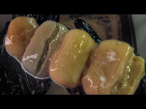 Видео: ASMR SOAP 🌲 Recycled soap & TAR Leftover Soaps. Soaked soap || АСМР ДЕГТЯРНЫЕ обмылки 🌲