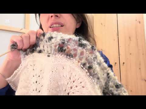 Видео: Вяжу новый свитер. ❤️Вяжу и рассуждаю о важном. Вязание VS Похудение🥦