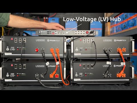 Видео: Больше коммуникации, больше мощности | Низковольтный объединитель Pylontech