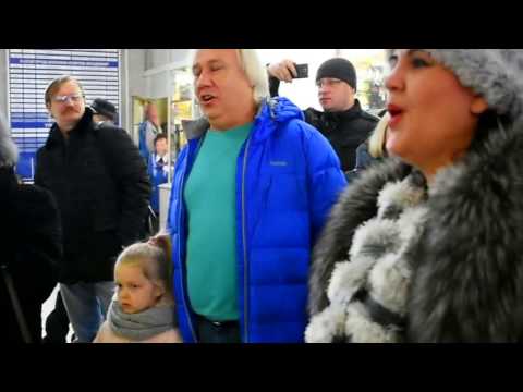 Видео: Флешмоб на владимирском вокзале