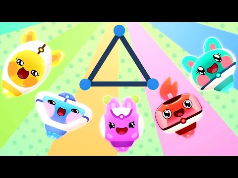 Видео: Треугольное —✨НОВЫЙ СЕЗОН!✨ — Тикабо | Развивающий мультик для малышей