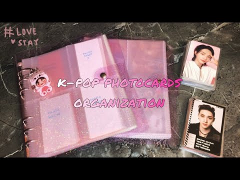 Видео: ♡ kpop photocards organization ♡|| организация биндеров stray kids:3