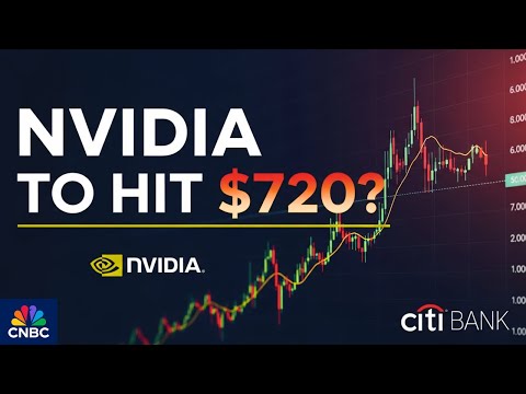 Видео: 💰 Целевая цена акций NVIDIA от Citi в $720 шокирует Уолл-стрит! | Новости акций NVDA