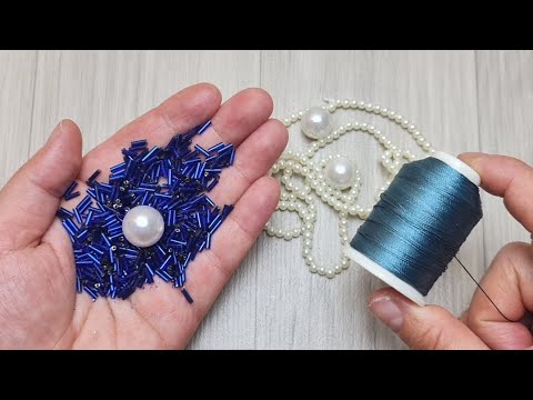 Видео: 😉ОЧЕНЬ РЕДКАЯ МОДЕЛЬ👌ВЕЛИКОЛЕПНАЯ КРАСОТА С КРУПНЫМ ЖЕМЧУГОМ И ТРУБНЫМИ БУСИНАМИ.