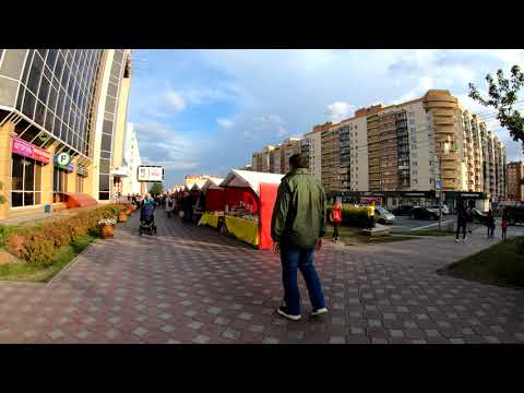 Видео: Новосибирск - Прогулка по улице Гребенщикова 4К
