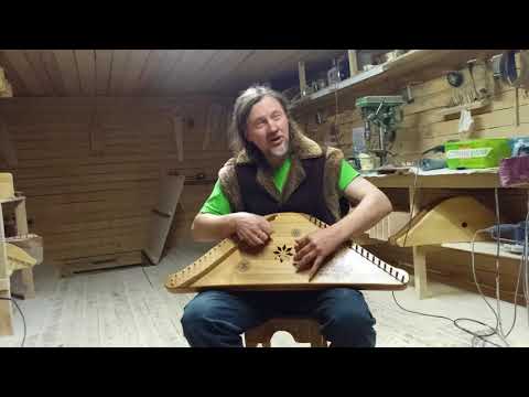 Видео: Старец играет на гуслях колыбельную! Очень душевно!