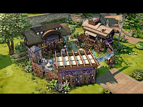 Видео: Караваны рассказчика | Покадровая съёмка для The Sims 4